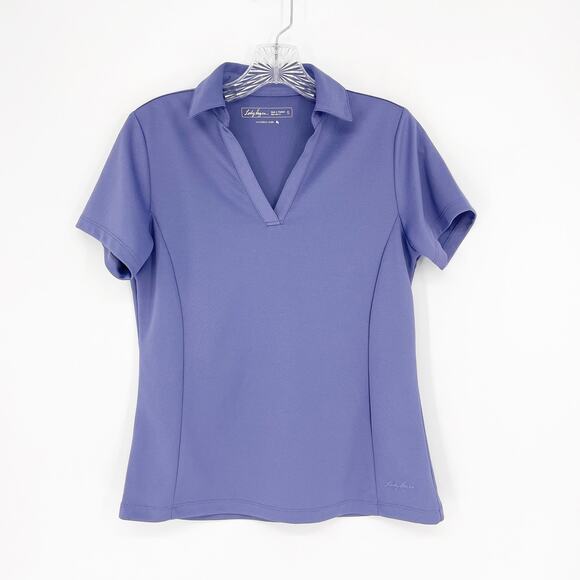 Lady Hagen Hydro-Dri Short Sleeve Polo Shirt Size Small - Picture 1 of 7
